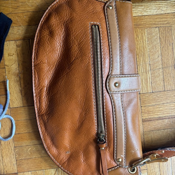 AMAZING western style leather Michael kore purse early 2010s * read descrpitoion - Picture 7 of 10